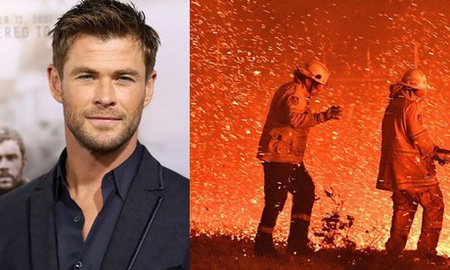 Siêu anh hùng đời thực: ‘Thor’ Chris Hemsworth quyên góp 23 tỷ đồng ủng hộ lính cứu hoả và người dân trong thảm hoạ cháy rừng Úc