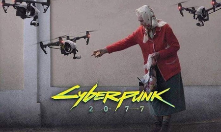 Những hình ảnh hài hước cho thấy hóa ra siêu phẩm game Cyberpunk 2077 lại gần hơn chúng ta nghĩ