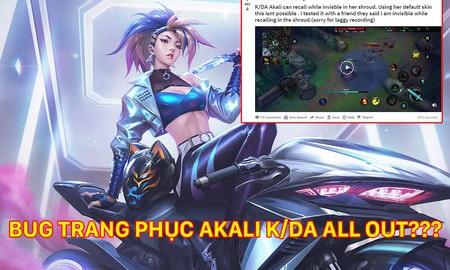 Game thủ Tốc Chiến tố lỗi trang phục: Akali K/DA ALL OUT trở thành 'pay to win'