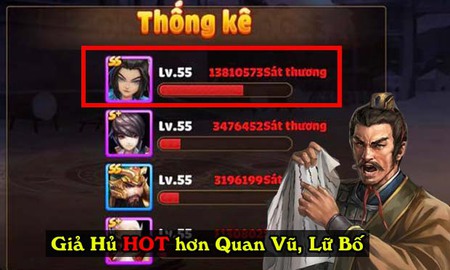 Không phải Quan Vũ hay Lữ Bố, Giả Hủ mới là vị tướng “HOT” nhất trong Tam Quốc Tốc Chiến lúc này