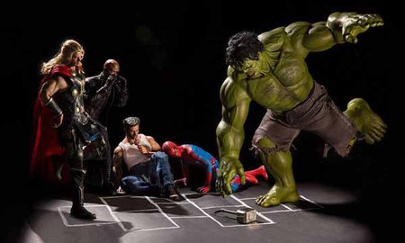 Cười té ghế khi ngắm bộ ảnh “Các siêu anh hùng làm gì khi rảnh rỗi?”