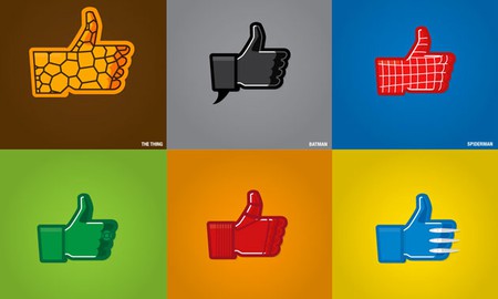 Siêu anh hùng kết hợp với nút like Facebook, kết quả thu được thật bất ngờ