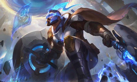 Pantheon sẽ khoác skin mới và trở thành quân cờ Thời Không tiếp theo của Đấu Trường Chân Lý?