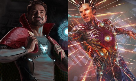 Netizen náo loạn trước những cảnh bị cắt ở Infinity War: Doctor Strange mặc đồ Iron Man hay hậu trường móc mắt gây sốc hơn?