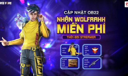 Lần đầu tiên, Free Fire tặng miễn phí nhân vật mới trong phiên bản OB22, nhưng cách nhận ra sao mới là điều đáng nói