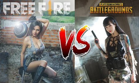 Tan chảy với màn "cung đấu" của nữ game thủ PUBG Mobile và Free Fire xem ai xinh đẹp, “bốc lửa” hơn