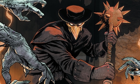 DC hé lộ Hawkman từng là một bác sĩ dịch hạch trong 1 kiếp sống quá khứ