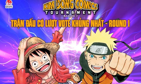 Vòng 2 của Kim Đồng Comics Tournamet: One Piece giữ ngôi đầu bảng, cạnh tranh gay gắt giữa các bộ manga