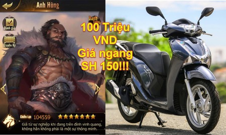 Vừa ra mắt 2 ngày đã có game thủ “đập” trăm triệu nâng tướng Vàng 5 sao trong Giang Sơn Mỹ Nhân