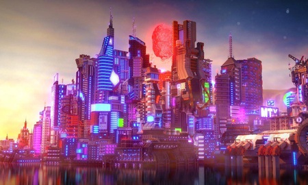 Khâm phục game thủ đã dựng cả thế giới Cyberpunk 2077 trong Minecraft