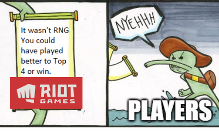 Game thủ Đấu Trường Chân Lý bất ngờ bị Riot khịa - 'Muốn thắng thì chơi giỏi lên, đừng đổ cho may rủi'