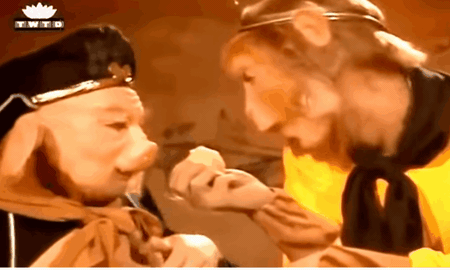 Đã có lần Tôn Ngộ Không phàm ăn tục uống, "rơi rớt tâm tính" một cách đáng thương