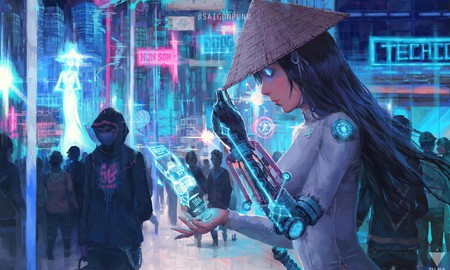 Chiêm ngưỡng thế giới giả tưởng của Việt Nam trong tương lai, đẹp không kém gì Cyberpunk 2077
