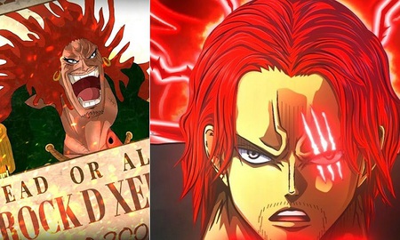 One Piece: Tứ Hoàng Shanks và 4 nhân vật trong diện tình nghi là "hậu duệ" của Rocks D. Xebec