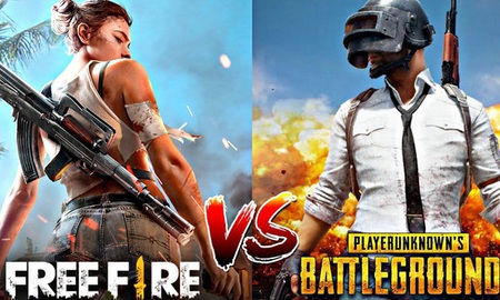 Sự khác biệt giữa súng của 2 trò chơi Free Fire và PUBG Mobile là gì?