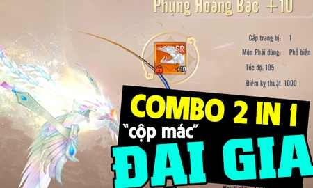 Update vừa mở, "siêu đại gia" bạo chi "combo 2 in 1": Max 1 phát cả Tọa Kỵ lẫn cường hóa, cộng đồng Thục Sơn náo loạn