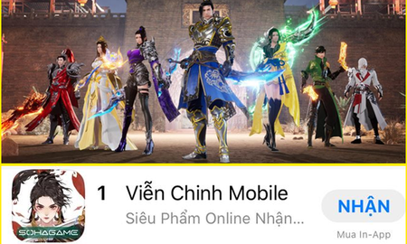 10h ra mắt nhưng đã TOP 1 Store từ... đêm qua: Sức nặng của 300.000 lượt đăng ký trước, Viễn Chinh Mobile quá "cháy"