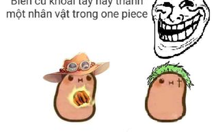 Fan One Piece trổ tài hội họa và sức sáng tạo với củ khoai tây, đến cả Boa Hancock cũng bị "dí"