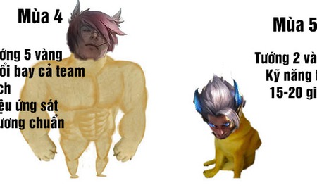 Top 3 quân cờ "nhọ" nhất Đấu Trường Chân Lý - Mùa 4 thì bá đạo nhưng bị tước 90% sức mạnh ở mùa 5