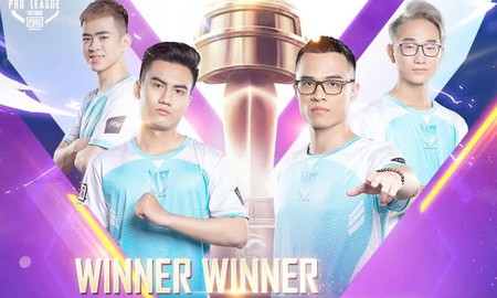 Lên ngôi ngay trong lần đầu tham dự PUBG Mobile Pro League, HVNB khẳng định vị thế số 1 tại đấu trường quốc nội