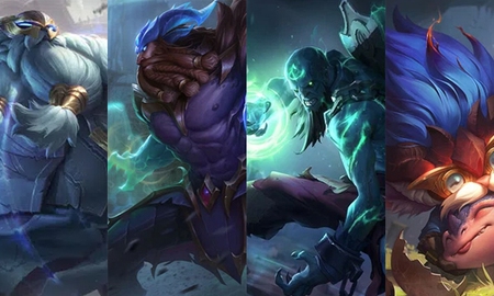 4 vị tướng tồn tại hơn 10 năm ở LMHT nhưng phải chờ đến mùa 5 mới được "debut" tại Đấu Trường Chân Lý