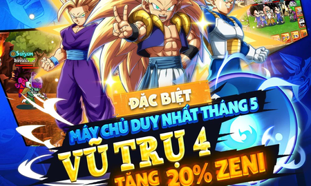 Server mới duy nhất của tháng 5 - Vũ Trụ 4 chính thức khai mở, giftcode Gọi Rồng Online chính là hàng "siêu hiếm", nhận ngay hôm nay!