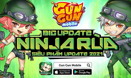 Gun Gun Mobile chào đón Big Update tháng 6 "Ninja Rùa": Trang phục mới, phó bản mới và còn nhiều hơn thế!