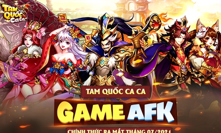 Tam Quốc Ca Ca - Game Tam Quốc AFK cực hot chính thức xuất hiện: FREE 50+ lần quay tướng, tặng quà tới tấp từng ngày, từng giờ!