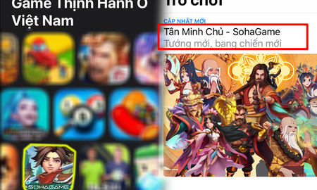 Xuất hiện ngoạn mục trên Tab Feature, tiếp tục lọt TOP Thịnh Hành tại Store Việt Nam: Tân Minh Chủ "quá mạnh" tại phân khúc thẻ tướng