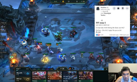 Bị fan cà khịa chưa lên được Cao Thủ ĐTCL, PewPew quyết tâm try-hard "vì danh dự", nhưng buông xuôi sau 10 phút