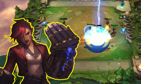 Vi lên giá, "chuyển bạn thành thù" với Jinx ở ĐTCL mùa 6.5, sở hữu kỹ năng giống hệt Sett mùa 4