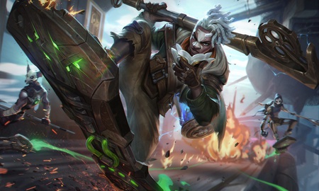 Quá hợp với mùa 6.5 nhưng Riot quyết không đưa skin Ekko Thủ Lĩnh Ánh Lửa vào Đấu Trường Chân Lý