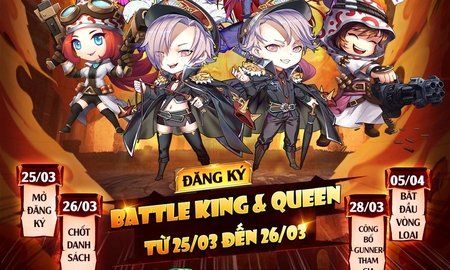 BATTLE KING & QUEEN: Giải Đấu Cặp Đôi cực HOT từ Gun Gun Mobile chính thức khởi tranh, quy mô toàn quốc