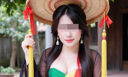 Diện trang phục quan họ Bắc Ninh, hot girl để lộ chi tiết phản cảm khiến dân tình bức xúc