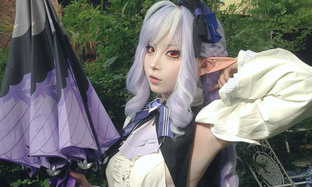 Nữ coser xinh đẹp hết mình vì đam mê khiến anh em không khỏi xót xa