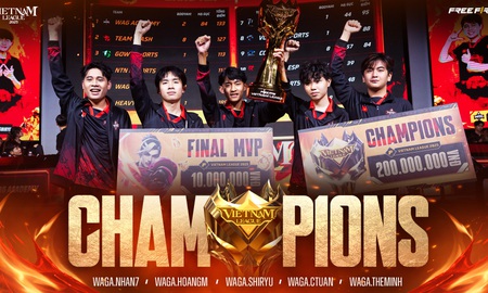 WAG Academy chính thức trở thành tân vương Vietnam League 2025: “đòn đánh quyết định” thuộc về SHIRYU!