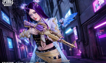 PUBG MOBILE hợp tác streamer Ms Three ra mắt giáp tối thượng “Thần Tượng Ngân Hà”