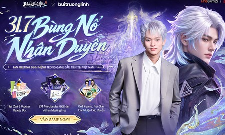 Hiện tượng làng game: Nghịch Thuỷ Hàn tổ chức Fan Meeting Online cho anh trai buitruonglinh ngay trong thế giới ảo