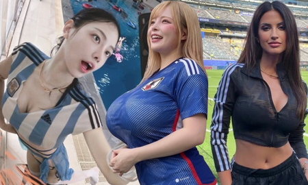 5 bóng hồng chiếm trọn spotlight World Cup tuần qua, "đốt mắt" cánh mày râu bằng visual đỉnh chóp