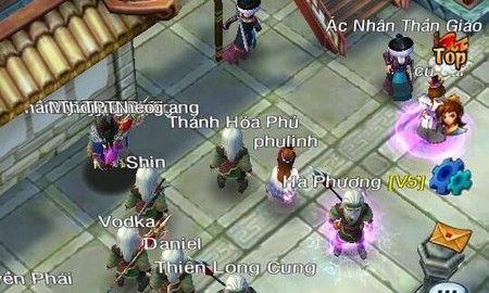 Soi Mộng Võ Lâm trong ngày đầu ra mắt game thủ Việt