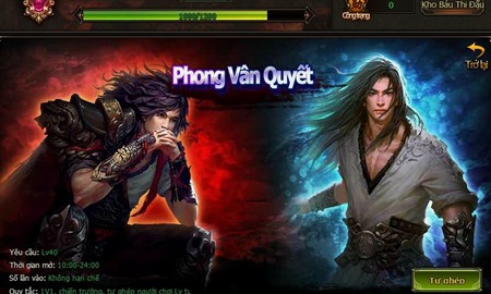 Cùng soi game online Phong Vân trước ngày mở cửa tại Việt Nam