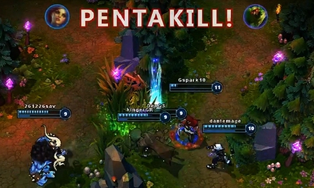 Liên Minh Huyền Thoại: Những pha 1 vs 5 cực đẳng cấp