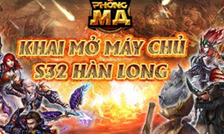 Phong Ma tặng Giftcode đón máy chủ mới Hàn Long