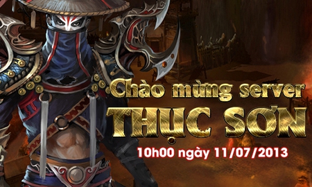 Độc Cô Cửu Kiếm đón chào máy chủ mới Thục Sơn, tặng siêu Giftcode