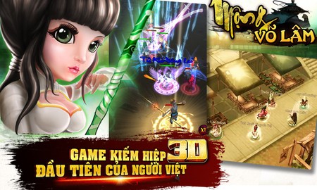 Mộng Võ Lâm - Game kiếm hiệp 3D của người Việt chính thức khai mở