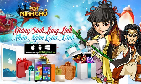 Đón Noel 2014, Đại Minh Chủ tổ chức event săn thưởng IPad Mini 16GB