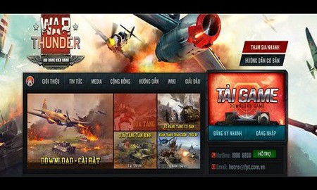 War Thunder chính thức ra mắt trang chủ cùng siêu giftcode