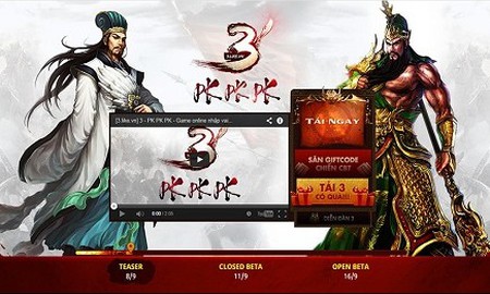 3 ra mắt teaser "chơi được", tiến hành Closed Beta có reset vào 11/9