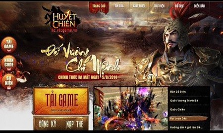 Huyết Chiến chính thức cho game thủ Download