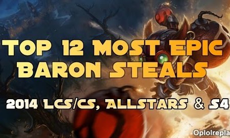 Liên Minh Huyền Thoại: 12 pha cướp Baron thần thánh nhất 2014